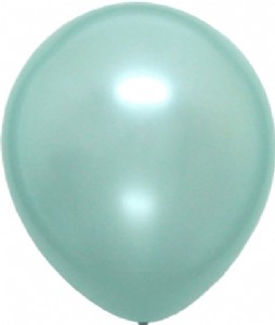 空飄11"珍珠氣球-水草綠